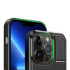 3-in-1-Hülle für iPhone 13 Pro mit MagSafe Wallet RFID-blockierender Ständer Dux Ducis Rafi Mag – Schwarz