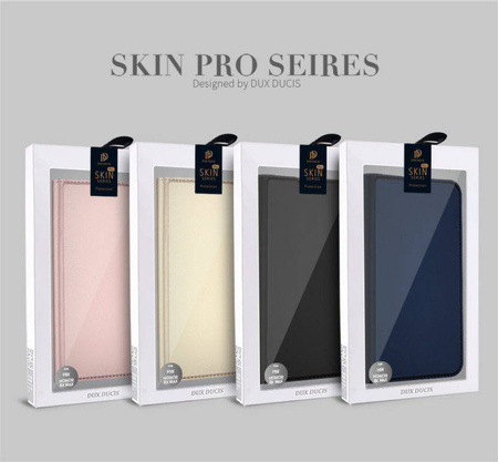 Etui HUAWEI Y5P / HONOR 9S z klapką Dux Ducis skórzane Skin Leather jasny róż