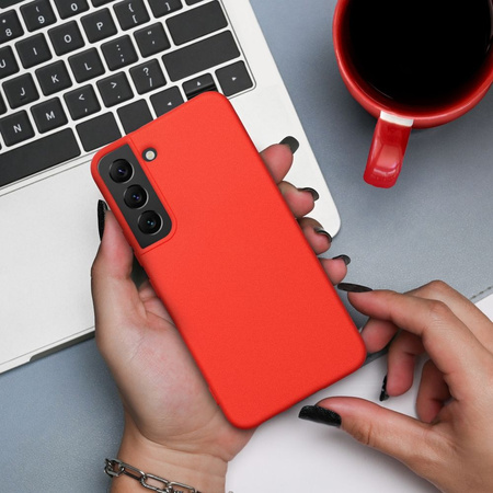 Futerał SILICONE do SAMSUNG A36 5G brzoskwiniowy