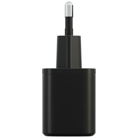 Ładowarka sieciowa Bazic Goport Velox    Kit 1xUSB-C 1xUSB-A GaN 35W z kablem plecionym czarny