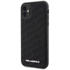 Oryginalne Etui KARL LAGERFELD Hardcase KLHCN61PQKPMK do iPhone 11 (Quilted K Pattern / czarny)