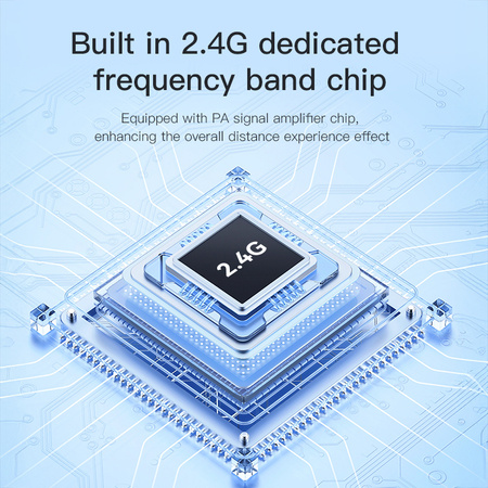 Yesido Mikrofon krawatowy bezprzewodowy KR11 Typ C czarny