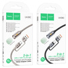 HOCO kabel USB A / Typ C do LED light UA38C złoty