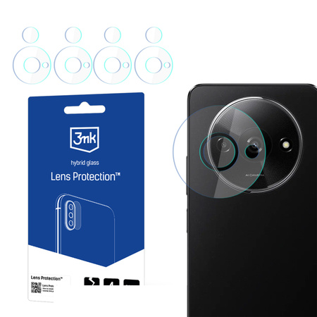 3MK Lens Protect Redmi A3 Ochrona na obiektyw aparatu 4szt