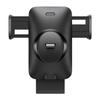 Baseus Wisdom Induktionsladegerät Autotelefonhalter für Haftnotizen schwarz (CGZX000001)