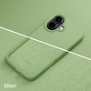 Nakładka Etteri Silicone Case do iPhone 16 6,1" jasnozielona