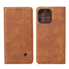 Etui Smart Seam do Xiaomi Redmi Note 14 4G (Global) brązowe (164.84 x 78.15 x 8.16 mm)