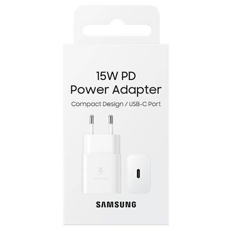 Samsung USB wall charger Type C 15W PD AFC white (EP-T1510NWEGEU)