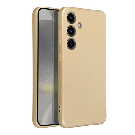 Futerał METALLIC do SAMSUNG S24 złoty
