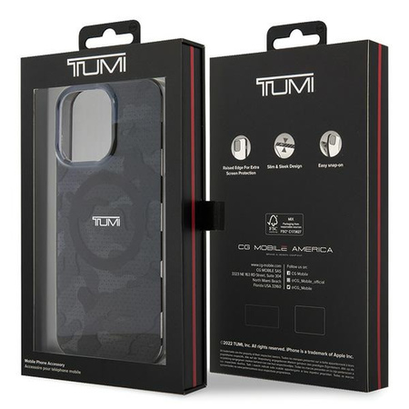 Tumi TUHMP15XDLCAG iPhone 15 Pro Max6.7" szary/grey hardcase Camo Print MagSafe
