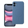 Futerał Silicone Mag Cover kompatybilny z MagSafe do IPHONE 11 niebieski