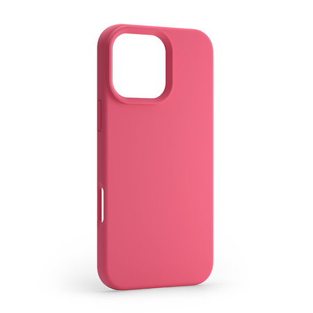 Nakładka Etteri Silicone Case do iPhone 16 Pro Max 6,9" malinowa