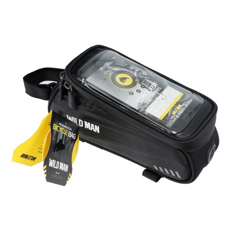 Uchwyt rowerowy / torba z pokrowcem na ramę na zamek WILDMAN ES3 1L 4" - 7"