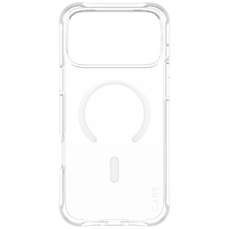 Etui CARE by PanzerGlass Fashionable Samba w. White MagSafe na iPhone 17 Pro Max - przezroczyste