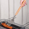 BBQ - szpatuła do grillowania dębowa rączka 41 cm