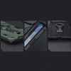 Nillkin CamShield Armor Pro Case iPhone 14 Plus gepanzerte Abdeckung mit Kameraabdeckungsringständer blau