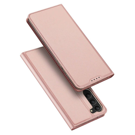 DUX DUCIS Skin Pro - futerał z klapką do Samsung Galaxy S23 Plus różowy