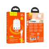 HOCO ładowarka sieciowa 2 x Typ C + USB A + kabel Typ C do Typ C QC PD 35W N33 biała