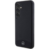 Oryginalne Etui MERCEDES hardcase Leather Textured & Plain MagSafe MEHMS24M23RBARK do Samsung Galaxy S24 Plus Czarny