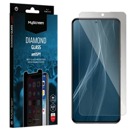 Gehärtetes Glas APPLE IPHONE 15 MyScreen antiSPY Diamond Glass Clear