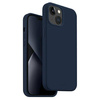 Uniq Hülle Lino iPhone 14 Plus 6.7&quot; blau/marineblau