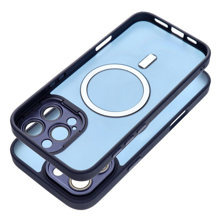 Futerał VARIETE MAG COVER kompatybilny z MagSafe do IPHONE 16 granatowy