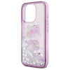 Original Case IPHONE 16 PRO Hello Kitty Hardcase Liquid Glitter 50TH Anniversary Party (HKHCP16LL50PPU) purple
