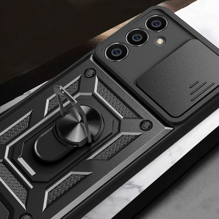 Schutzhülle SAMSUNG GALAXY S23 FE Tech-Protect Camshield Pro schwarz