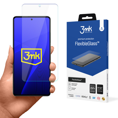 Gehärtetes Glas für Xiaomi Redmi Note 12 Pro Hybrid Flexi 7H Serie 3mk FlexibleGlass