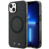Hülle BMW BMHMP14SHGPK iPhone 14 6.1&quot; grau/grau Muster MagSafe