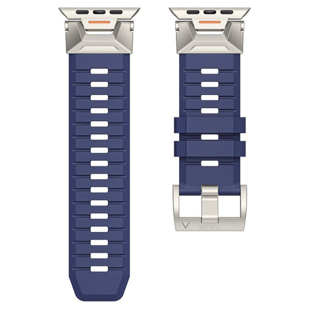 WiWU - Pasek do smartwatcha Wi-WB012 Urban Watch Band 42/44/45/49mm - granatowy