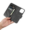 iCarer Wallet Case 2in1 iPhone 14 Pro Leather Flip Cover Anti-RFID black (WMI14220726-BK)