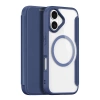 Etui Dux Ducis Skin X Pro na iPhone 17 Air z MagSafe i portfelem - niebieskie