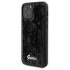 Guess nakładka do iPhone 12 / 12 Pro 6,1&quot; GUHCP12MPSFDGSK HC SEQUIN SCRIPT METAL czarna