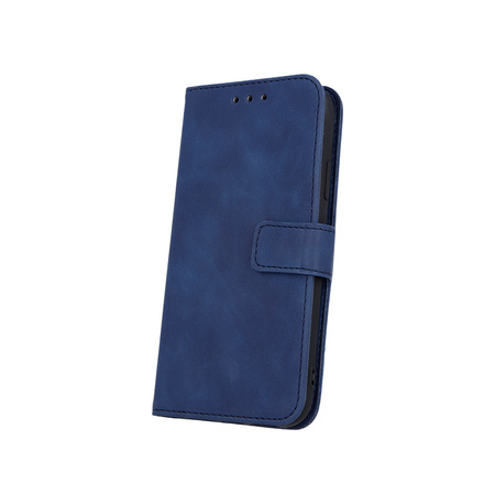 Etui Smart Velvet do iPhone 16 Plus 6,7" granatowe