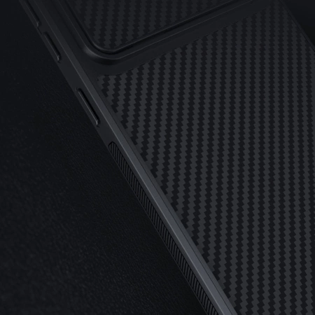 Nillkin Synthetic Fiber S Case for Samsung Galaxy S23, camera cover, black