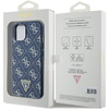 Oryginalne Etui GUESS hardcase 4G Triangle Metal Logo GUHCP15MPG4GPB do Iphone 14 Plus/ 15 Plus niebieski