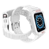 Pasek z etui ochronnym Protect Strap Band do Apple Watch 38 / 40 / 41 mm opaska obudowa pancerna - biały