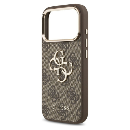GUESS futerał do IPHONE 17 Air GUHCP17M4GMGCGR (PU W/ Big 4G Classic Logo) złoto czarny