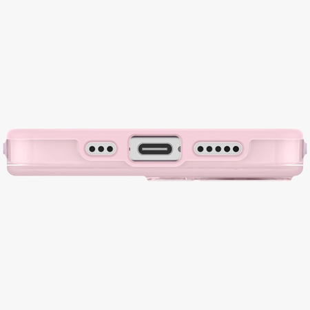 Etui UNIQ Clario do iPhone 17 Magclick Charging różowy