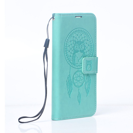 Kabura MEZZO Book do XIAOMI Redmi 9C / 9C NFC łapacz snów zielony