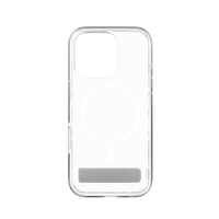 ZAGG Crystal Palace Snap Kickstand MagSafe Hülle mit Ständer für iPhone 16 Pro – transparent