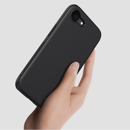 Nillkin Super Frosted Shield Pro Magnetisches Case für iPhone 16e - Schwarz