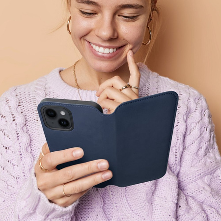 Kabura Dual Pocket do SAMSUNG A55 granatowy