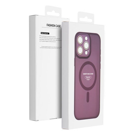 Futerał VARIETE MAG COVER kompatybilny z MagSafe do IPHONE 17 PRO fioletowy