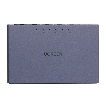 Przełącznik Switch UGREEN CM633 5-portowy GigaBit Ethernet (czarny)