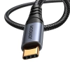 Joyroom Stereo-Audiokabel AUX 3,5 mm Miniklinke – USB-C für Telefon 1,2 m schwarz (SY-A07)