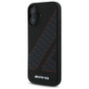 Original Case IPHONE 16 AMG Hardcase Checkered Flag Pattern MagSafe (AMHMP16S2SCFR) black