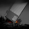 Thunder Case Flexibel Robuste Panzer Handyhülle TPU Schutzhülle für Samsung Galaxy A03s schwarz