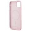 Karl Lagerfeld Silicone Karl&amp;Choupette MagSafe iPhone 11 Case - Pink
